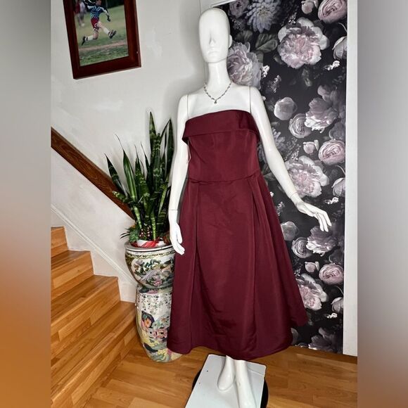 BHLDN Amsale Russo Midi Dress - Picture 6 of 9